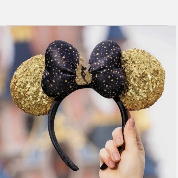 Rare 30th Anniversary Disney Park Ears Authentic - Picture 6 of 10